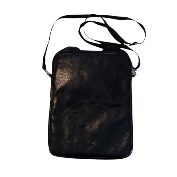 Disney Parks Minnie Mouse Sequined Polka Dot Tablet Crossbody Bag Ears - Picture 5 of 8